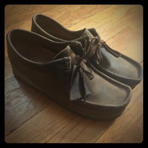 Clarks Original Leather Wallabees